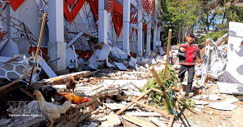 印度尼西亚地震造成至少1人死亡和1人受伤。