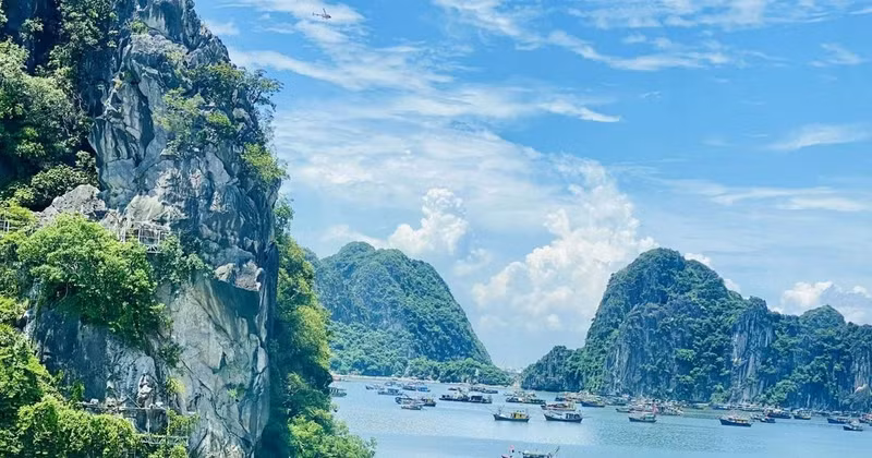 广宁省下龙湾美景。（图片来源：越通社）