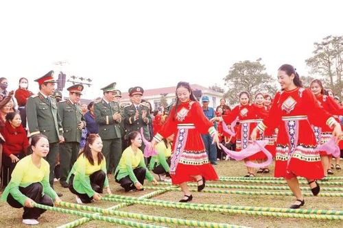 节庆日的欢乐时刻。（图片来源：玉林）