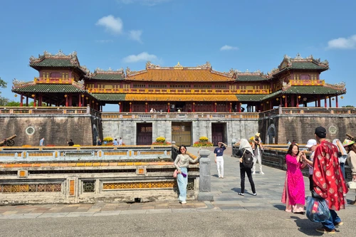 顺化故都午门。图片来源：黎明 摄