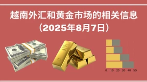 越南外汇和黄金市场的相关信息【图表新闻】