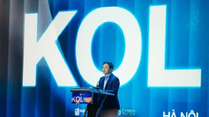 网络安全与高科技犯罪防控局局长黎春明少将在开幕式上发表讲话。（图片来源：越通社）