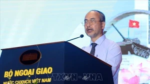 越南外交部海外越南人国家委员会主任阮忠坚。（图片来源：越通社）