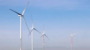 宁顺省风能项目。（图片来源：越通社）