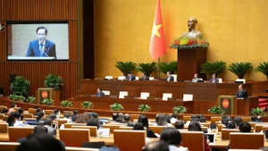 会议现场。（图片来源：quochoi.vn）