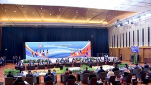 会议现场。（图片来源：越通社）