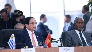 范明正总理出席“环境、COP30与全球卫生“的高级别会议。（图片来源：越通社）