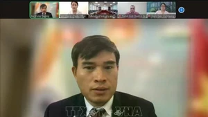 越南驻印度商务参赞裴忠上。（图片来源：越通社）
