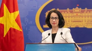 越南外交部发言人范秋姮。