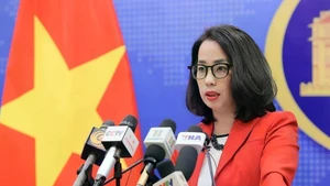 越南外交部发言人范秋姮。