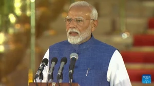 印度总理纳伦德拉·莫迪。（图片来源：新华社）