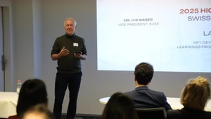 瑞士—越南经济论坛（SVEF）成员的伊沃·西伯。（图片来源：越通社）