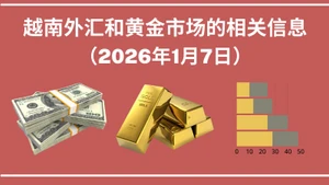 越南外汇和黄金市场的相关信息【图表新闻】