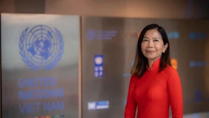 联合国常驻越南协调员宝琳·塔梅西斯。（图片来源：越通社）