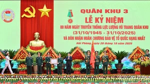 越南国家主席梁强出席第三军区武装力量传统日80周年纪念大会【组图‘