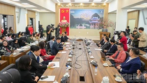 音乐视频《来自秘密花园的旋律——神秘花园在越南》发布会场景。