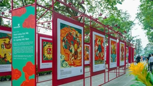 还剑湖畔的春之色彩——“马到”展。