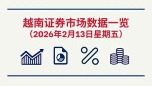 2月13日越南证券市场数据一览 【图表新闻】