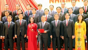 武大胜同志发表讲话。（图片来源：越通社）