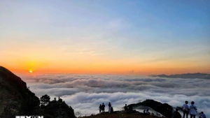 同高山顶的美景。（图片来源：越通社）