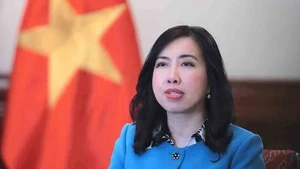 越南外交部副部长黎氏秋姮。（图片来源：越通社）