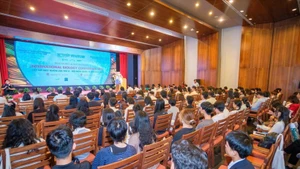 会议现场。（图片来源：越通社）