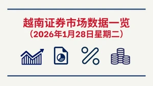 1月27日越南证券市场数据一览 【图表新闻】