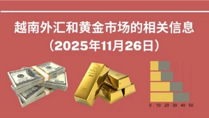 越南外汇和黄金市场的相关信息【图表新闻】