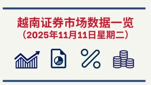 11月11日越南证券市场数据一览 【图表新闻】