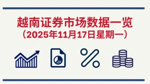 11月17日越南证券市场数据一览 【图表新闻】