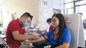 2025年，全国动员和接收了近175万单位血液。（图片来源：越通社）