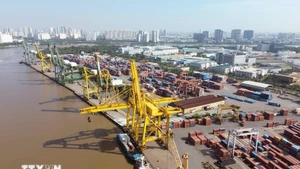 西贡港股份公司的新顺港。（图片来源：越通社）