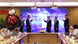 越南科技交易所亮相仪式。