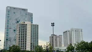 河内公寓楼。