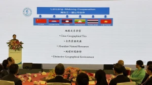 澜湄合作首次领导人会议十周年招待会。