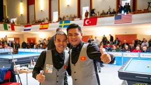 越南夺得世界团体台球锦标赛冠军。