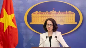 越南外交部发言人范秋姮。