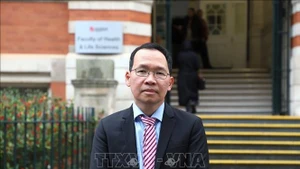 英国德蒙福特大学代表梁俊英副教授。（图片来源：越通社）