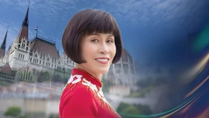 欧洲越南妇女论坛主席、越南祖国阵线中央委员会委员潘碧善。（图片来源：Vietnamnet）