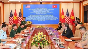 签署仪式现场。（图片来源：越通社）