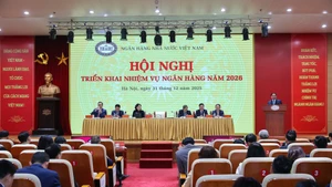 范明正在会上发表讲。（图片来源：VGP）