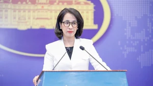 越南外交部发言人范秋姮。