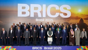 各国代表合影。