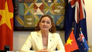 新西兰驻越南大使卡罗琳·贝雷斯福德。（图片来源：越通社）