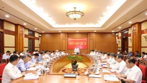 越共中央总书记苏林发表讲话。（图片来源：越通社）