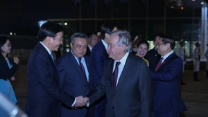 联合国秘书长古特雷斯圆满结束访越并出席《河内公约》开放签署仪式之行。