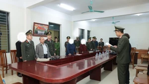 兴安省公安厅安全调查机关对武如英作出立案决定，启动刑事侦查 。（图片来源：congan.hungyen.gov.vn）