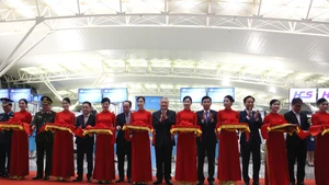 落成典礼现场。