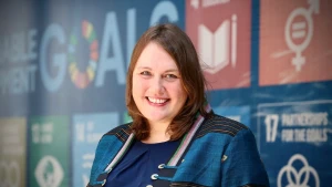 国际移民组织（IOM）驻越南代表团团长肯德拉·里纳斯。（图片来源：越通社）