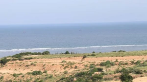 宁顺核电站一号项目选址现场。（图片来源：越通社）